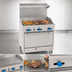 Thumbnail image #3 for Comstock-Castle 36-Inch Commercial Gas Range with Full-Width Griddle and 31.5-Inch Oven