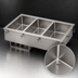 Thumbnail image #3 for Vollrath 3-Well Modular Hot Drop-In Hot Food Well with Marine-Grade 316 Stainless Steel Insulated Wells, Manifold Drain, 120V