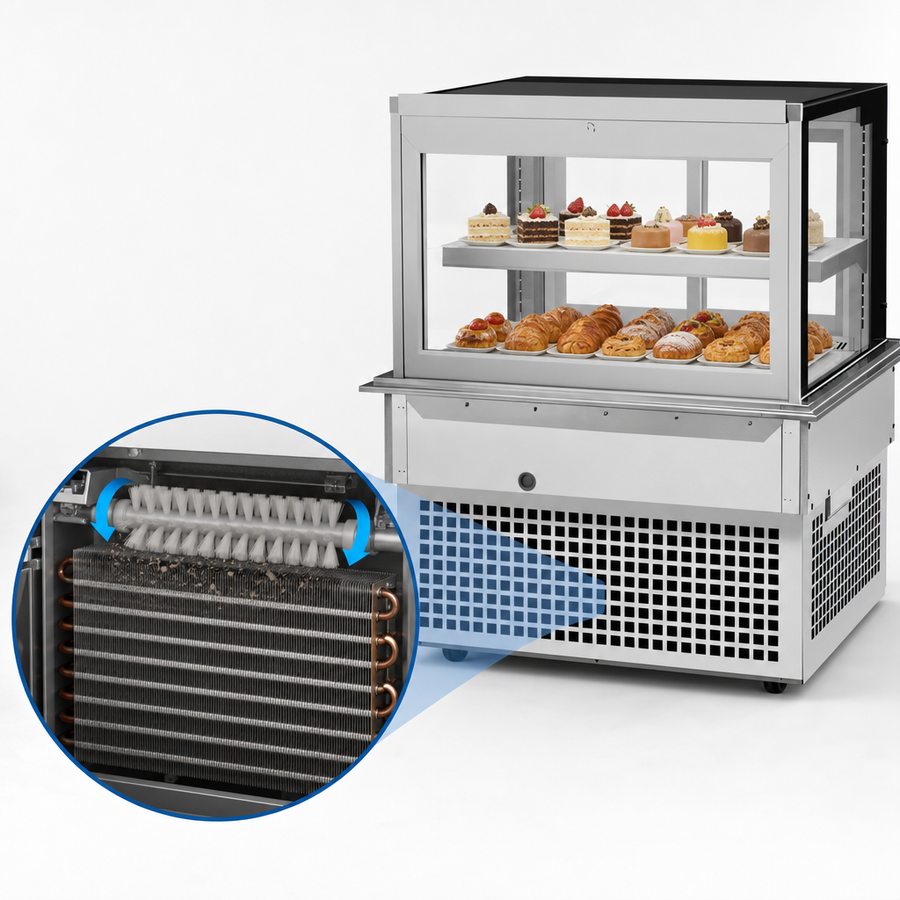 Self-Cleaning Condenser