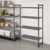 Thumbnail image #3 for Cambro Camshelving Basics Plus 5-Shelf Vented Add-On Shelving Unit, 21 x 48 x 72 Inches, Brushed Graphite