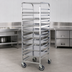 Thumbnail image #3 for 10-Slide Stainless Steel Pan Rack with 6-Inch Centers and 5-Inch Casters