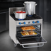 Thumbnail image #3 for Comstock-Castle FK430-1.5RB Heavy Pot Gas Range with 2 Open Burners, 18-Inch Radiant Broiler and 31.5-Inch Oven