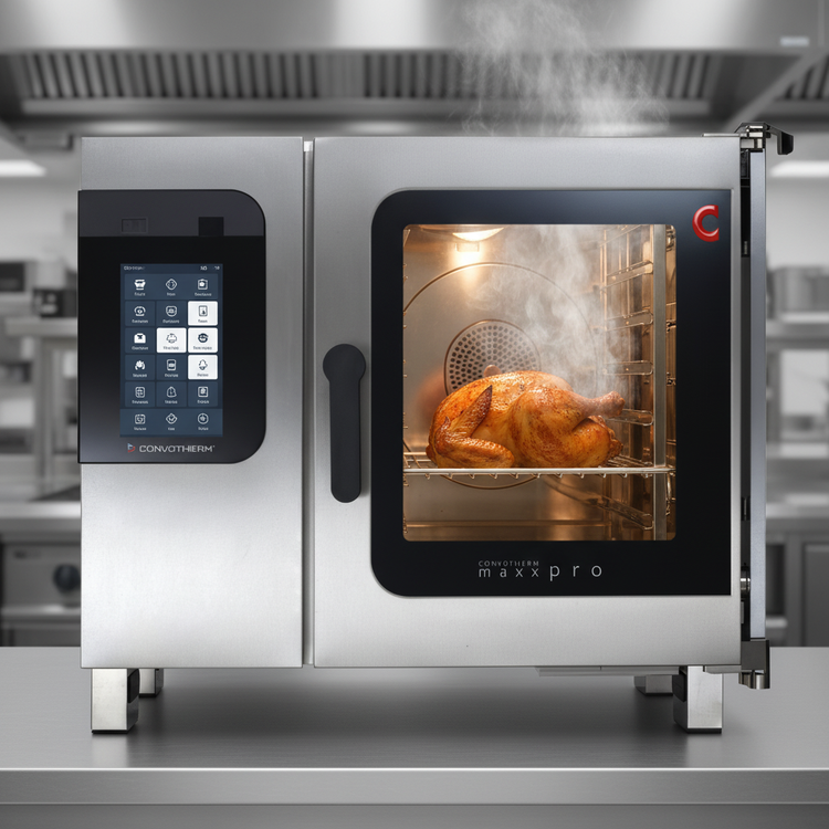 Product image #2 for Convotherm Maxx Pro C4 ET 6.10ES-N Electric Boilerless Combi Oven - (7) Half-Size Pan Capacity