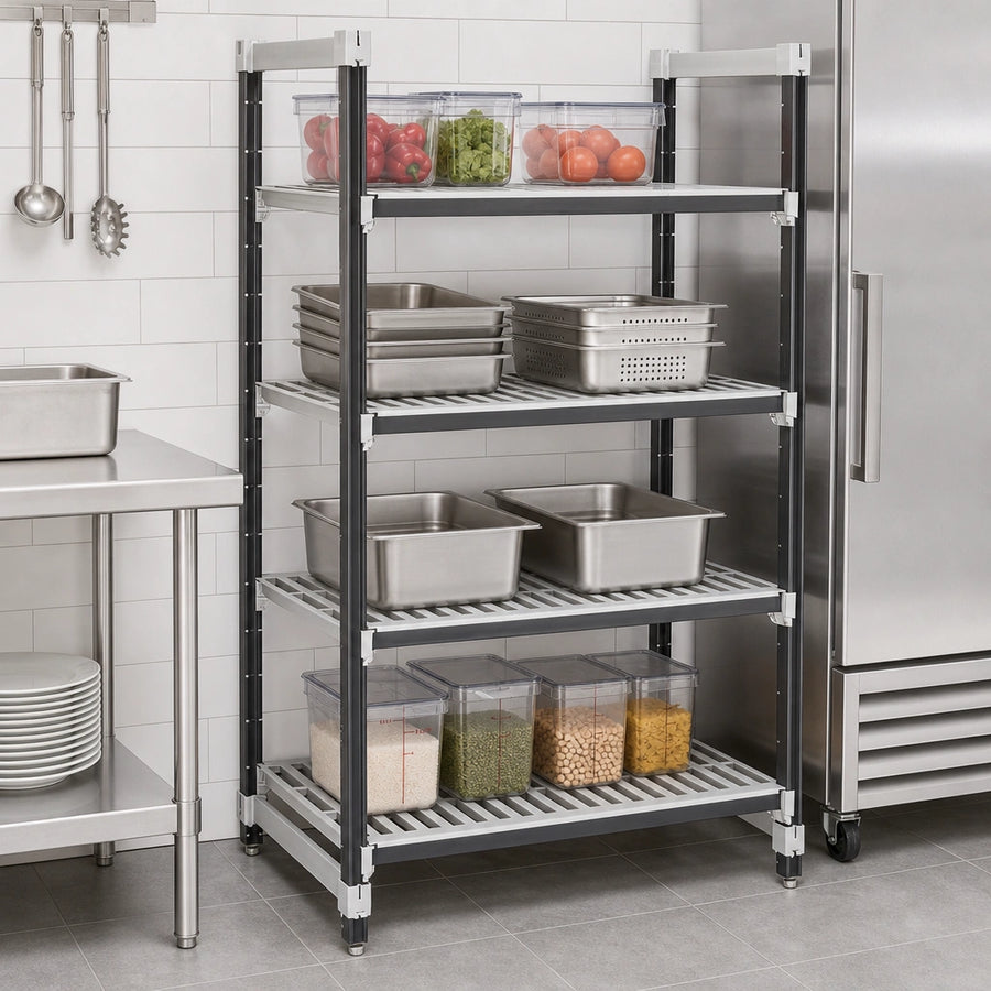 4-Shelf Stationary Starter Unit