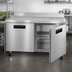 Thumbnail image #3 for Hoshizaki Steelheart WR60B 60-Inch Two-Section Worktop Refrigerator with Two Solid Hinged Doors