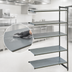 Thumbnail image #3 for Cambro Camshelving Basics Plus 5-Tier Solid Add-On Polymer Shelving Unit, 36