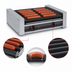 Thumbnail image #3 for Roll-A-Grill 6-Roller Countertop Hot Dog Grill, 10 Hot Dog Capacity, 220V