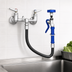Thumbnail image #3 for T&S Brass Wall-Mount Pot Filler Faucet with Quick Disconnect Spray Valve, 8-Inch Centers