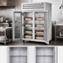 Thumbnail image #3 for True SPEC SERIES 2-Section Standard Depth Reach-In Heated Holding Cabinet with Locking Glass Doors
