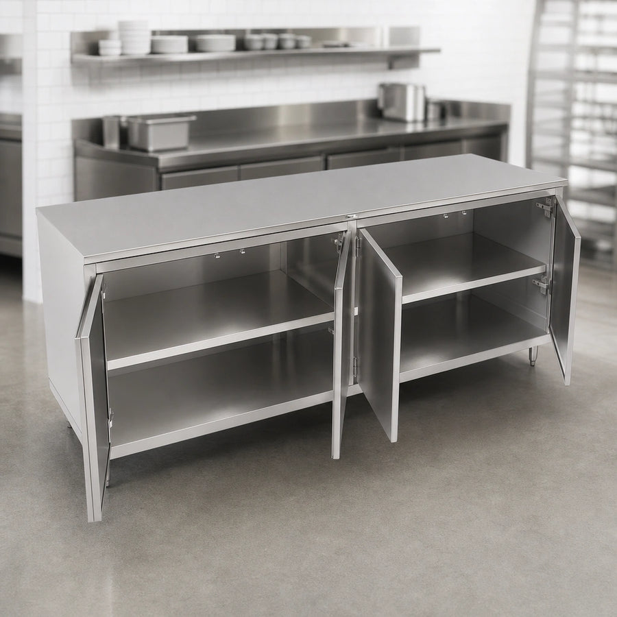 Cabinet Base With Hinged Doors