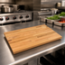 Thumbnail image #3 for Appalachian Red Oak Blended-Rail Edge Grain Kitchen Countertop, 24 x 25 x 1-1/2 Inch