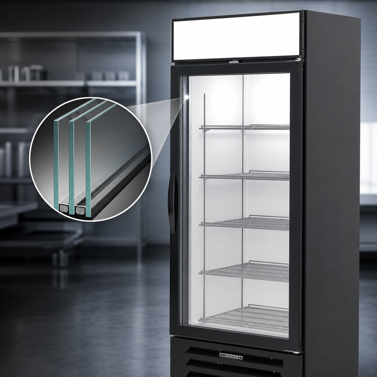 Product image #3 for Beverage-Air MarketMax 25.97 Cu. Ft. Single-Section Reach-In Glass Door Freezer Merchandiser