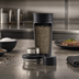 Thumbnail image #3 for Taylor Precision 18 oz Black Stainless Steel Salt and Pepper Shaker