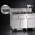 Thumbnail image #3 for Imperial 6-Tank Electric Floor Fryer with Built-In Filter System and Dump Station