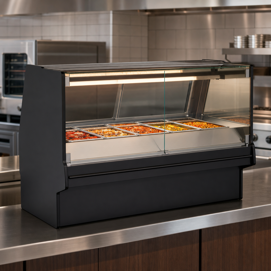 Heated Service Case