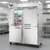 Thumbnail image #2 for Continental Refrigerator 2FENSSHD Two-Section 57