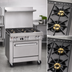 Thumbnail image #3 for Southbend Ultimate 24-Inch Gas Restaurant Range with 4 Open Burners and Space Saver Oven