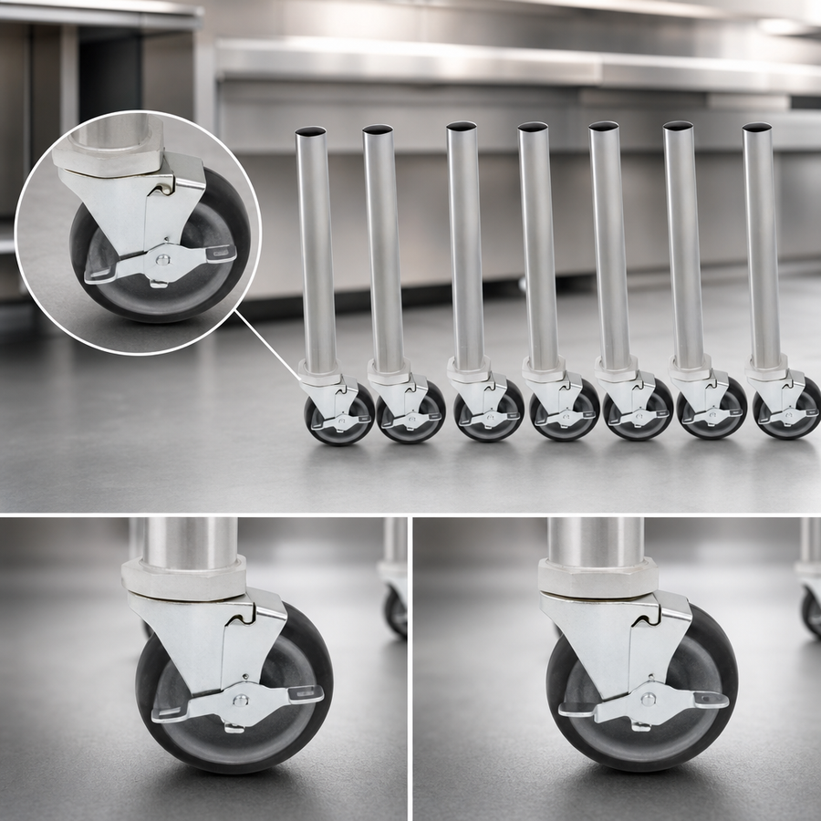 5-Inch Locking Casters