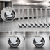Thumbnail image #3 for John Boos Heavy-Duty 34-3/4-Inch Stainless Steel Legs with 5-Inch Locking Casters, Set of 6