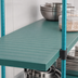Thumbnail image #3 for QuadPlus Solid Polymer Shelf Mat with Adjustable Wire Frame, 36 x 18 Inches, Green