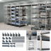 Thumbnail image #3 for MetroMax Top-Track 24-Inch Mobile Unit Kit for MetroMax 4 and MetroMax Q Shelves