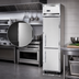 Thumbnail image #3 for Continental 1FSENSAHD Slim Line One-Section Reach-In Freezer with Half-Height Solid Doors