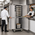 Thumbnail image #3 for FWE MTU-12P Pass-Thru Moisture-Temp Heated Holding Cabinet, 12 Full-Size Sheet Pan Capacity