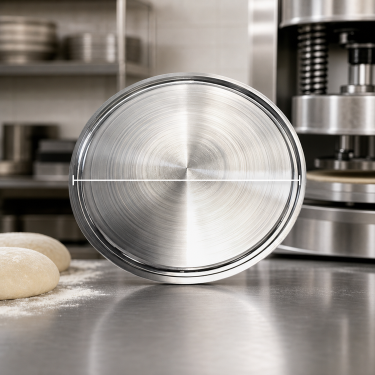 Product image #3 for DoughXpress 12-Inch Interchangeable Platen Accessory for Dough Presses