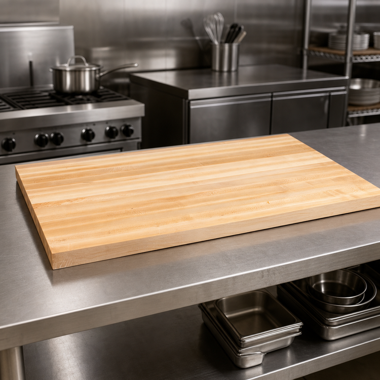 Product image #3 for John Boos Boos Block Maple Kitchen Countertop, 84 x 32 x 1-1/2 Inch, Varnique Finish