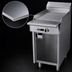 Thumbnail image #3 for Garland Cuisine Series 18-Inch Gas Griddle Add-A-Unit with 1-Inch Steel Plate and Open Storage Cabinet Base