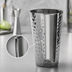 Thumbnail image #3 for American Metalcraft 16 oz Hammered Stainless Steel Double-Wall Tumbler, Mirror Finish