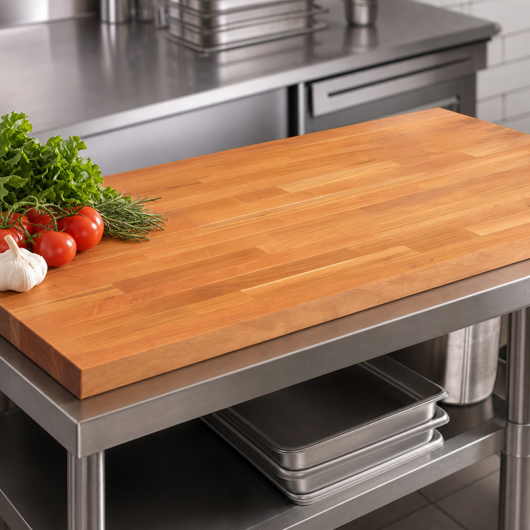 Product image #3 for Boos Block American Cherry Edge Grain Kitchen Countertop, 72 x 30 x 1-1/2 Inch, Oil Finish