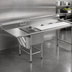 Thumbnail image #3 for Eagle Group Spec-Master FNP Series 1-Compartment Stainless Steel Prep Sink with 18