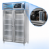 Thumbnail image #3 for Continental Refrigerator Designer Line D2FNSAGD Two-Section Full-Height Glass Door Reach-In Display Freezer