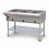 Thumbnail image #3 for Eagle Group 48-Inch Natural Gas Open Base Hot Food Table with 3 Dry Wells