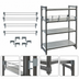 Thumbnail image #4 for Cambro Camshelving Elements Full Shelf Rail Kit, 24 x 60 x 4-1/4 Inches, Soft Gray