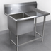 Thumbnail image #3 for John Boos Pro-Bowl 1-Compartment Stainless Steel Sink with Right Drainboard and Boxed Backsplash, 40-3/16 x 29-1/2 x 44-1/16 Inches