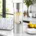 Thumbnail image #3 for Cal-Mil Round 3 Gallon Beverage Dispenser with Ice Chamber, Acrylic Tank and Stainless Steel Base