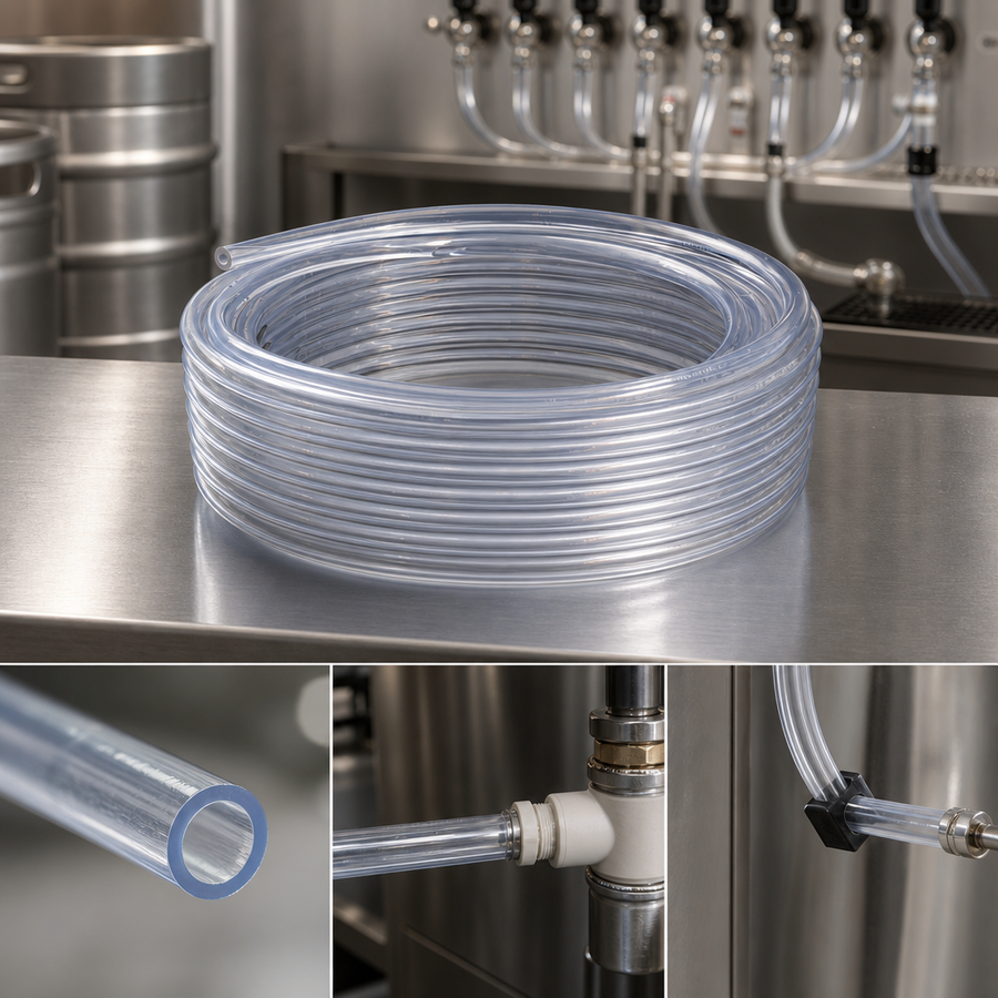 Clear Hose Construction