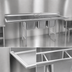 Thumbnail image #3 for Eagle Group 314 Series Three-Compartment Sink with Left and Right 18-Inch Drainboards, 304 Stainless Steel, 90 Inch W x 27-1/2 Inch D