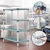 Thumbnail image #3 for MetroMax Q Stationary 4-Shelf Starter Polymer Shelving Unit, 72