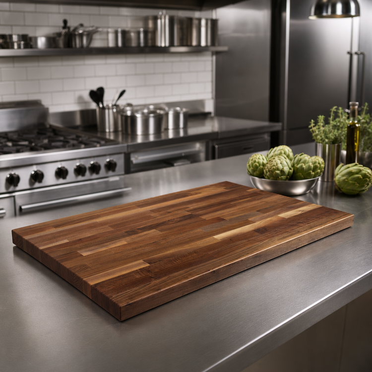 Product image #3 for Boos Block American Black Walnut Kitchen Countertop, 72 x 27 x 1-1/2 Inches, Varnique Finish