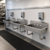 Thumbnail image #3 for Advance Tabco FS-WM-40 Multiwash Wall-Mounted Hand Wash Sink, 40-Inch Wide, 304 Stainless Steel