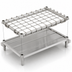 Thumbnail image #3 for Eagle Group Chrome Dunnage Shelf with Removable Wire Mat, 30