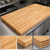 Thumbnail image #3 for John Boos Laminated Northern Hard Rock Maple Edge Grain Work Table Top, 108 x 48 x 1-3/4 Inch