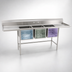 Thumbnail image #3 for Eagle Group S16 Series 3-Compartment Commercial Sink with Right Drainboard, 16 Gauge 304 Stainless Steel