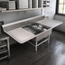 Thumbnail image #3 for John Boos Pro-Bowl 2-Compartment Platter Sink with Left and Right 30-Inch Drainboards