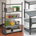 Thumbnail image #3 for Cambro Camshelving Basics Plus 4-Tier Solid Stationary Polymer Shelving Starter Unit, 18