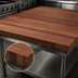Thumbnail image #3 for John Boos Boos Block American Black Walnut Kitchen Countertop, 72 x 48 x 1-3/4 Inch, Flat Edge Grain, Penetrating Oil Finish