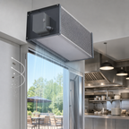 Thumbnail image #3 for Berner Industrial IDC14-2108A-1 108-Inch Unheated Direct-Drive Air Curtain, Two 1 HP Motors, 14-Ft Maximum Opening